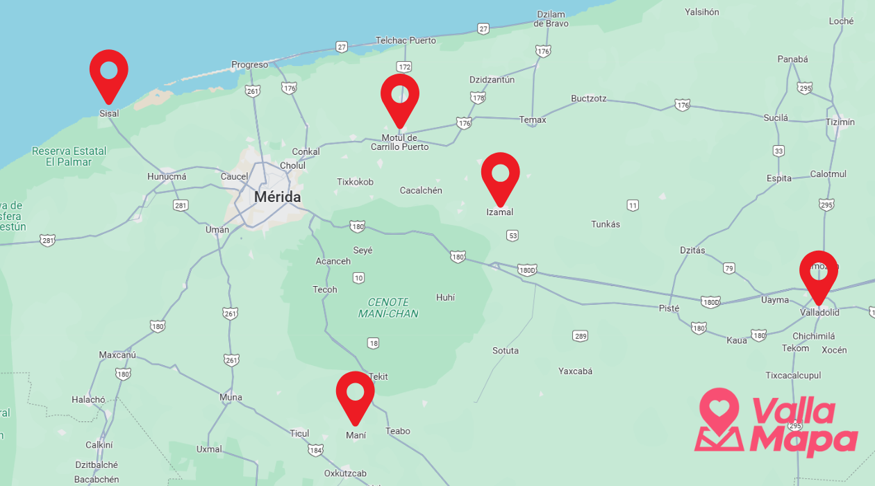 Ruta por los Pueblos Mágicos Cercanos a Valladolid, Yucatán