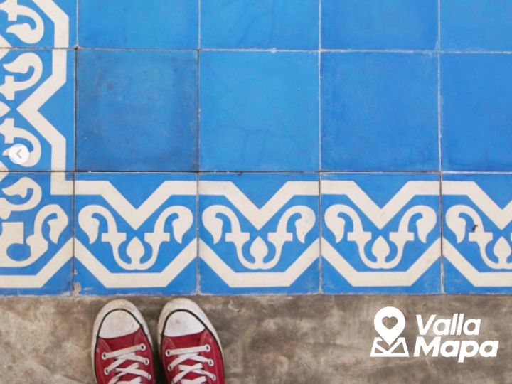 Mosaico de pasta, herencia de la época colonial