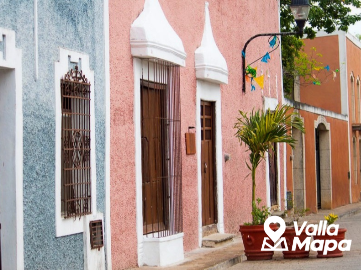 The traditional neighborhoods in Valladolid Yucatan
